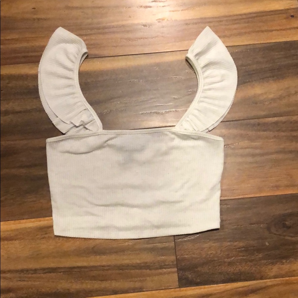White tank top